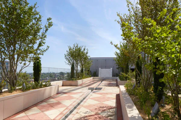 The Garden of Life - an Indian-inspired Islamic Garden with a chahar bagh design.